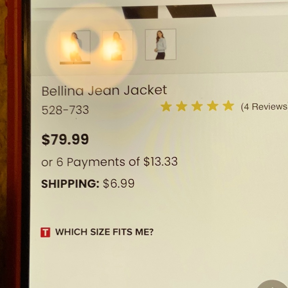 Bellini Denim Embroidery Jacket